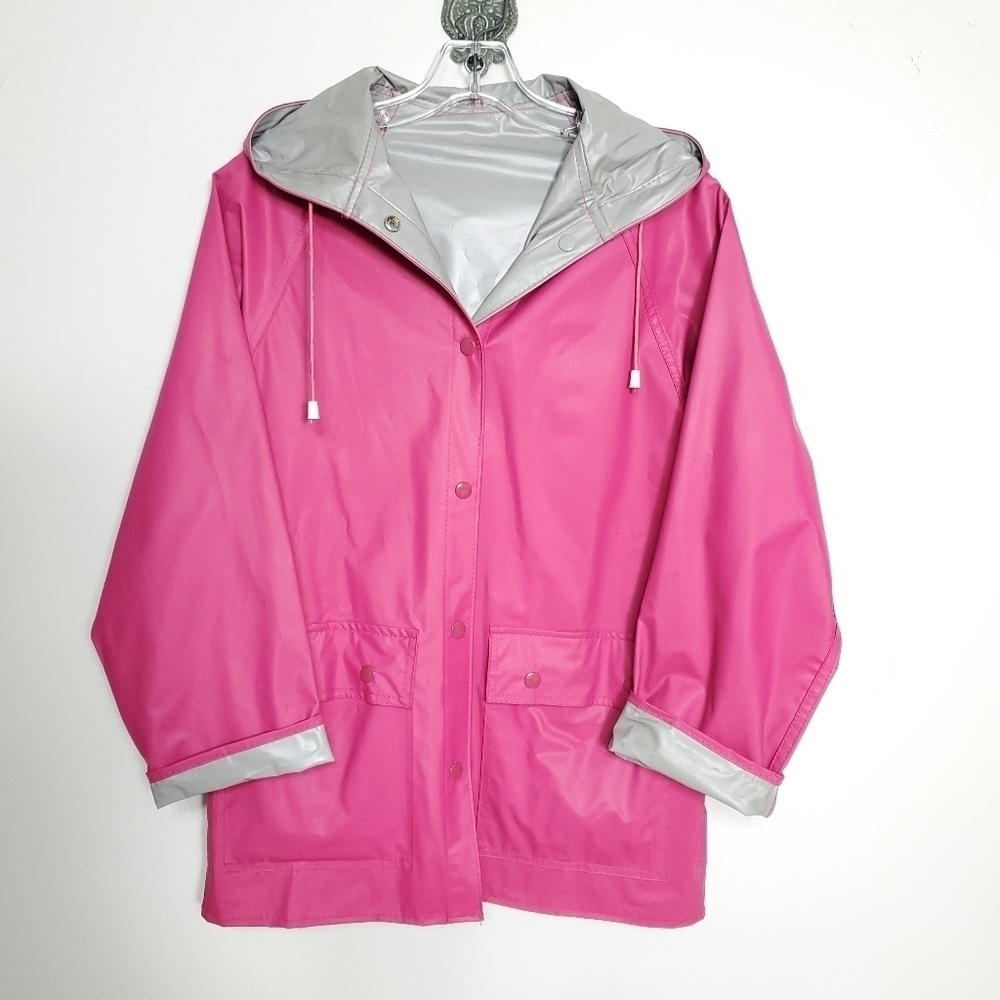 Harbor Tack reversible rain coat - Picture 2 of 13